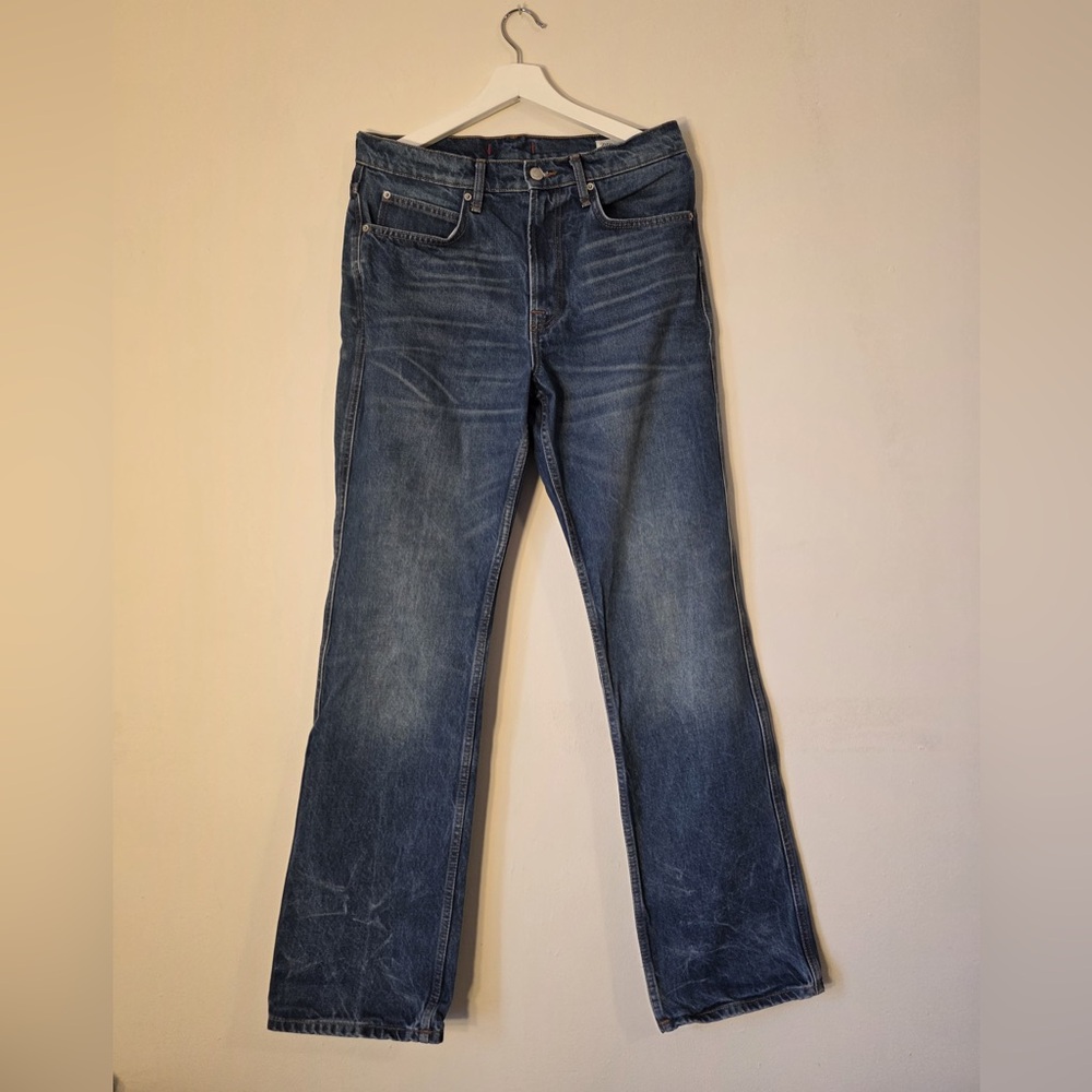 Zara Dark Blue Denim Pants